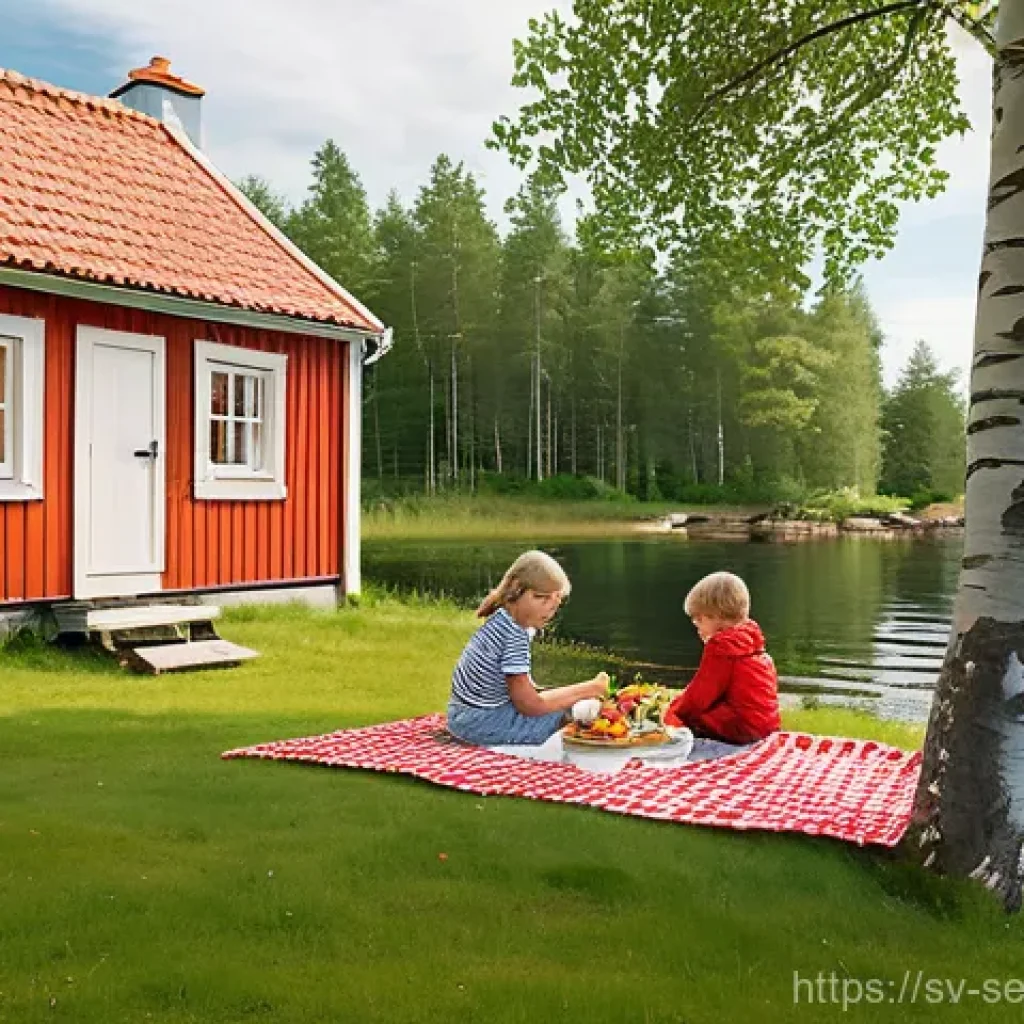 컨테이너 환경에서의 보안 규정 준수 절차 - **Prompt 1: Swedish Summer Idyllic Picnic**
    "An idyllic scene of a family enjoying a summer picn...