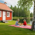 Home 16 컨테이너 환경에서의 보안 규정 준수 절차 - **Prompt 1: Swedish Summer Idyllic Picnic**
"An idyllic scene of a family enjoying a summer picn...