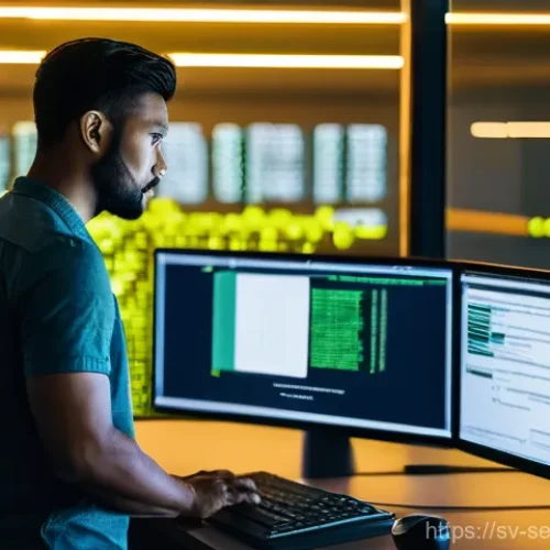 Home 27 컨테이너 보안 표준 및 인증 가이드 - **Prompt 1: Secure Container Image Development**
"A diligent male software engineer, wearing a s...