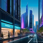 Home 14 컨테이너 보안을 위한 필수 도구 및 플랫폼 - **Prompt 1:** A vibrant, futuristic cityscape at dusk, bathed in the soft glow of holographic advert...